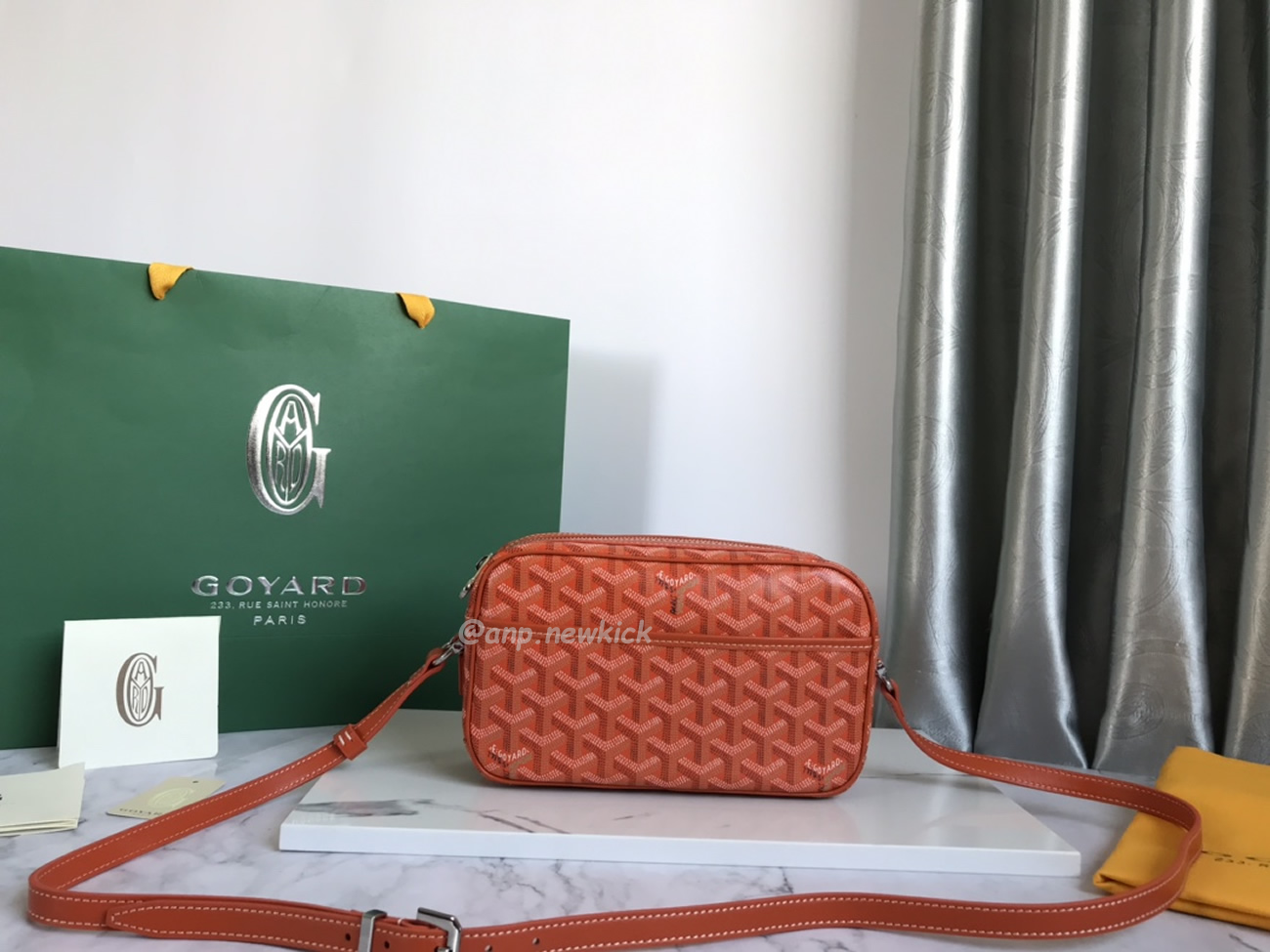 Goyard Cap Vert Camera Bag 13 Cm X 6.5 Cm X 22 Cm (17) - newkick.cc